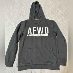 Alpha Forward Black Hoodie